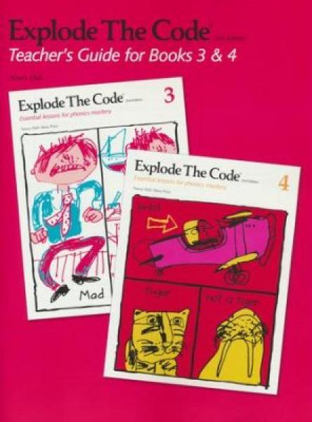 EXPLODE THE CODE TEACHER'S GUIDE BOOKS 3&4