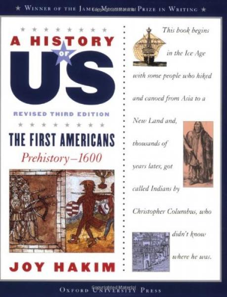 HISTORY OF US: BOOK 1- FIRST AMERICANS TEXTBOOK