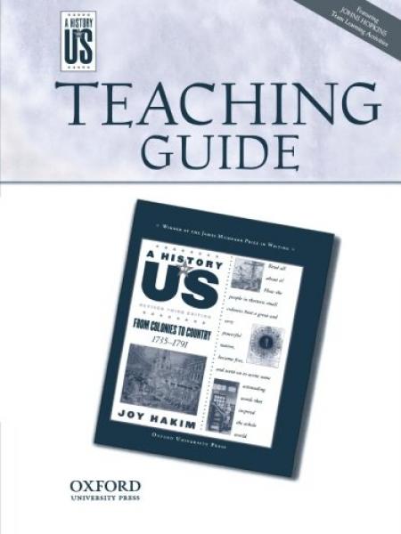 HISTORY OF US: BOOK 3- FROM COLONIES TO COUNTRY TEACHER'S GUIDE