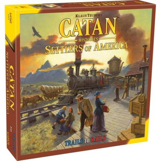 SETTLERS OF AMERICA TRAILS TO RAILS CATAN HISTORIES