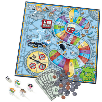 MONEY BAGS COIN VALUE GAME AGES 7+