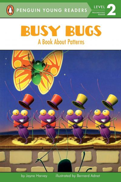 PENGUINYR: BUSY BUGS A BOOK ABOUT PATTERNS