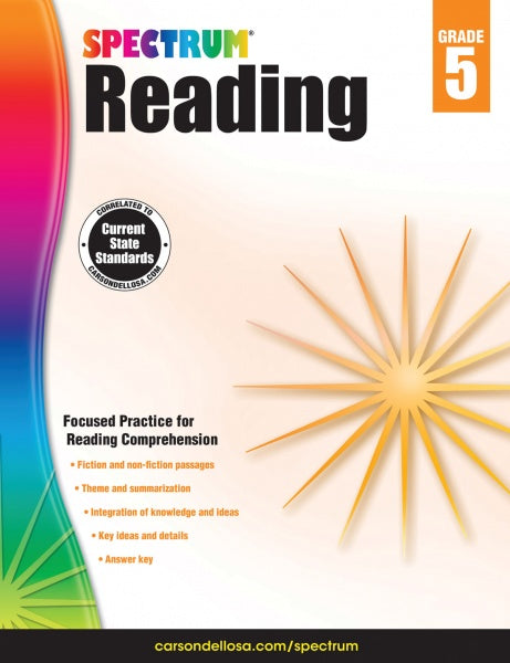 SPECTRUM COMMON CORE READING GRADE 5