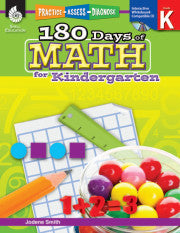 180 DAYS OF MATH FOR KINDERGARTEN