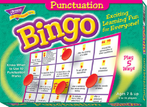 BINGO: PUNCTUATION