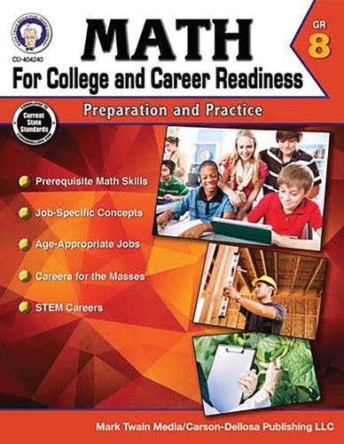 MATH FOR COLLEGE AND CAREER READINESS GRADE 8