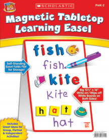 LITTLE RED TOOL BOX: MAGNETIC TABLETOP LEARNING EASEL