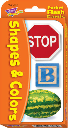 POCKET FLASH CARDS: SHAPES & COLORS