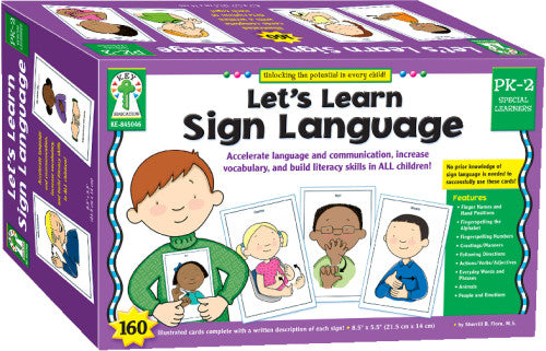 LET'S LEARN SIGN LANGUAGE