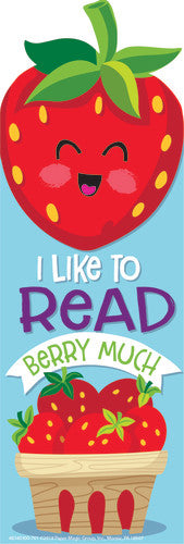 BOOKMARKS: I LIKE TO READ BERRY MUCH SCENTED