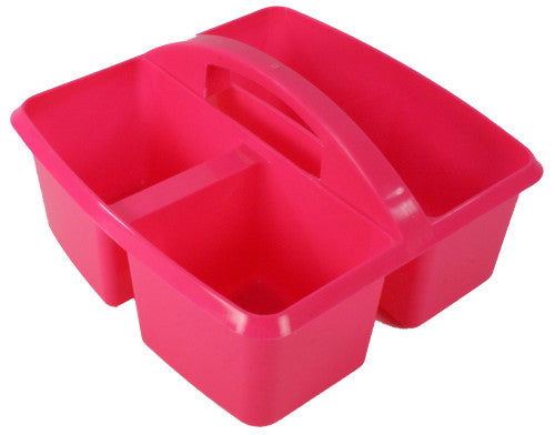 SMALL UTILITY CADDY: HOT PINK