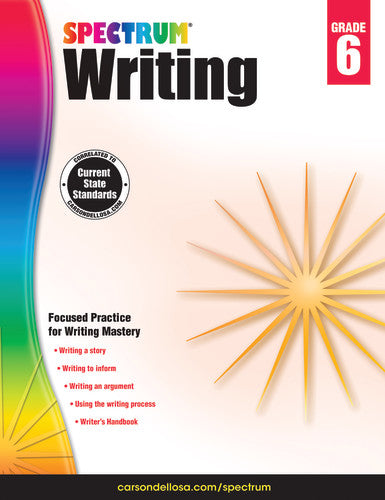 SPECTRUM COMMON CORE WRITING GRADE 6