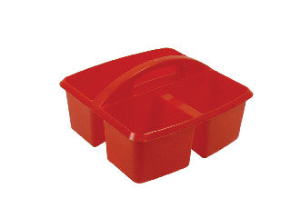 SMALL UTILITY CADDY: RED