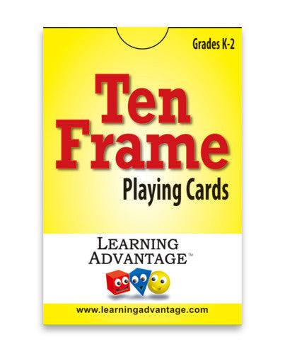 TEN FRAME PLAYING CARDS