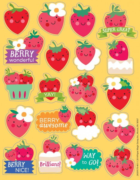 STICKERS: STRAWBERRY SCENTED