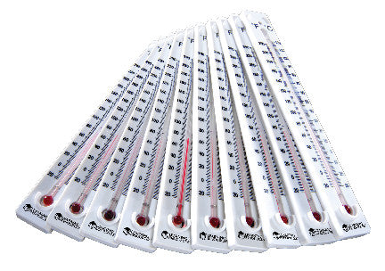 BOILING POINT THERMOMETERS SET OF 10