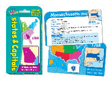 POCKET FLASH CARDS: STATES & CAPITALS