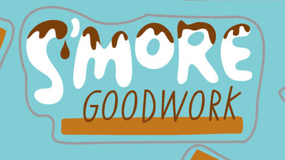 STICKERS: MARSHMALLOW S'MORES