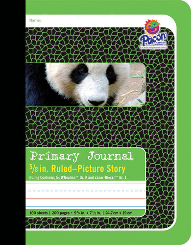 COMPOSITION BOOK: 5/8" RULED PICTURE STORY