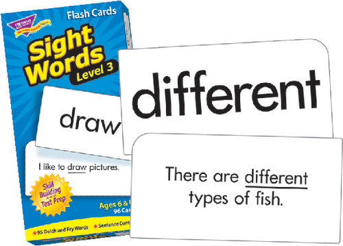 FLASH CARDS: SIGHT WORDS LEVEL 3