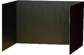 PRIVACY BOARD: BLACK, PACK OF 4