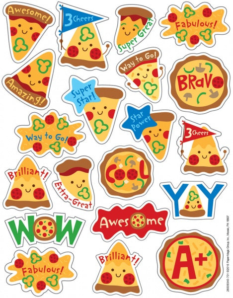 STICKERS: PIZZA SCENTED