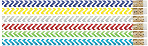 CHEVRON CHIC PENCIL PACK OF 12