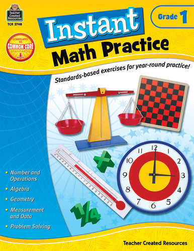 INSTANT MATH PRACTICE GRADE 1