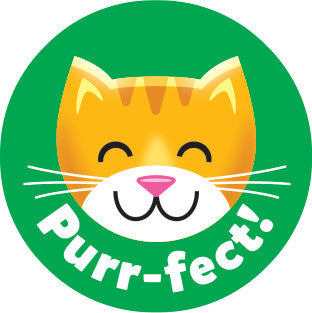 STINKY STICKERS: PURR-FECT PETS - CINNAMON SCENT