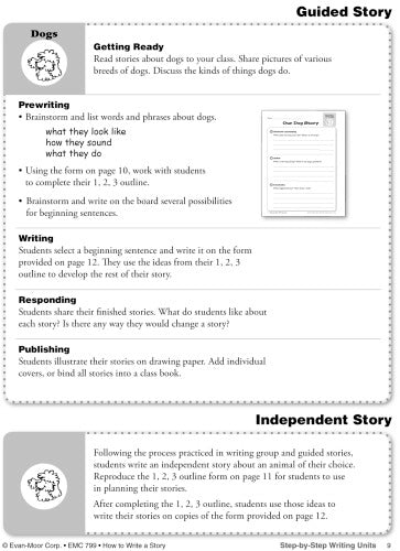HOW TO WRITE A STORY 1-3 REVISED