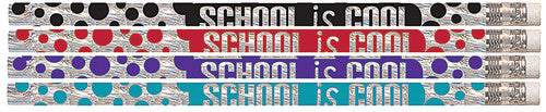 SCHOOL IS COOL PENCIL PACK OF 12