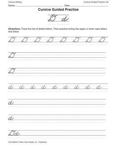 CURSIVE WRITING GRADES 4-8+