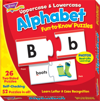 FUN-TO-KNOW PUZZLES: UPPERCASE/LOWERCASE