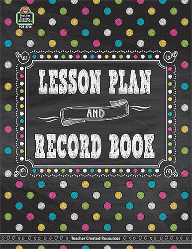 LESSON PLAN & RECORD BOOK: CHALKBOARD BRIGHTS