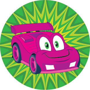 STINKY STICKERS: CAR-TOONS - ROOT BEER SCENT