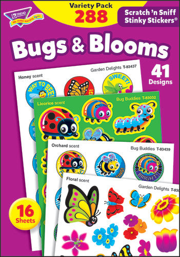 STINKY STICKERS: BUGS & BLOOMS