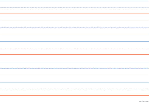 SMART POLY CHART: HANDWRITING PAGE 13 X 19