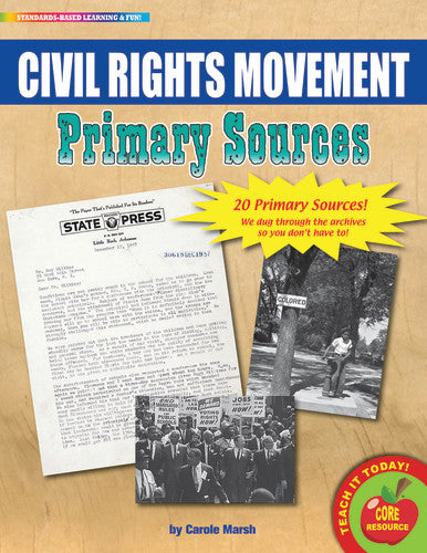 PRIMARY SOURCES: CIVIL RIGHTS MOVEMENT